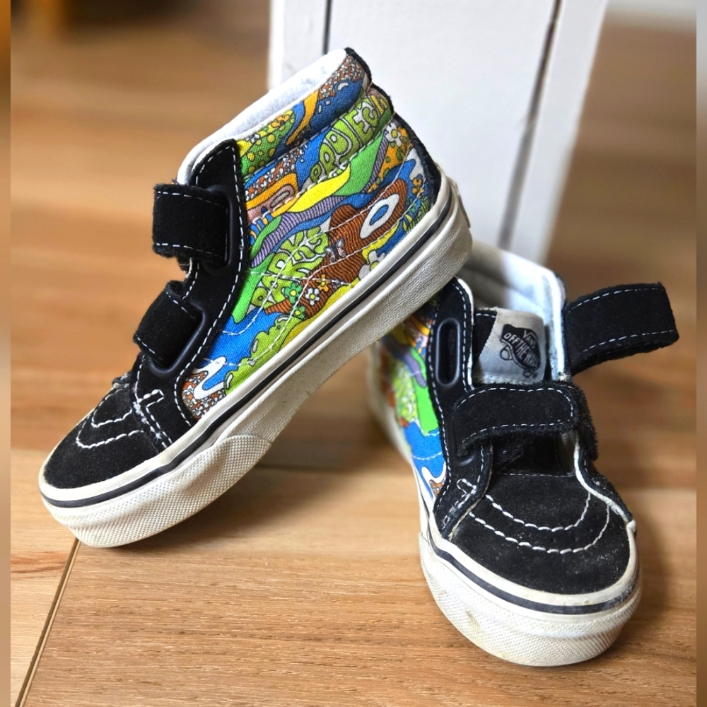 Vans Parks Project x Sk8-Mid Reissue V 'Wild And Free' Kids 10.5t